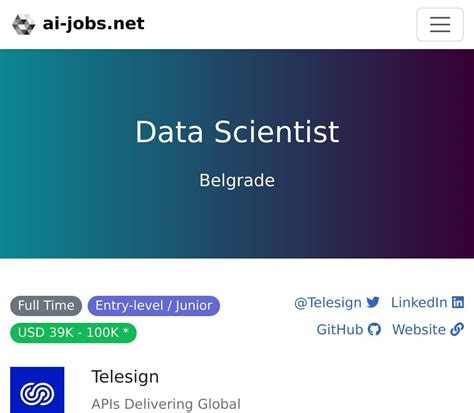 Semrush hiring Data Scientist (DataLab Team) in Belgrade, .